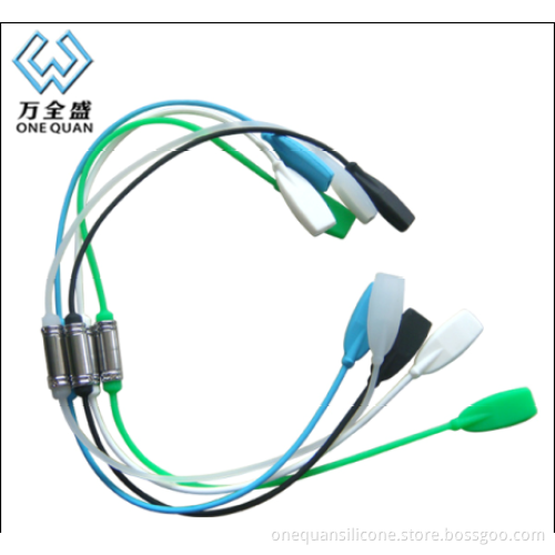 Factory wholesale silicone sports tourism glasses strap eyewear retainer silicone sunglass retainer cable